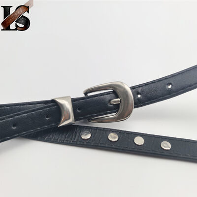 Punk Belts Wholesale New Studded Leather Belt For Women Poker Card Elements Fashion Leather Belt